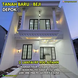 Rumah Dijual Murah Strategis Dekat Pintu Tol Kukusan Dan Kampus UI