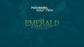 Rumah Emerald Garden House 1.9an Podomoro Golf View