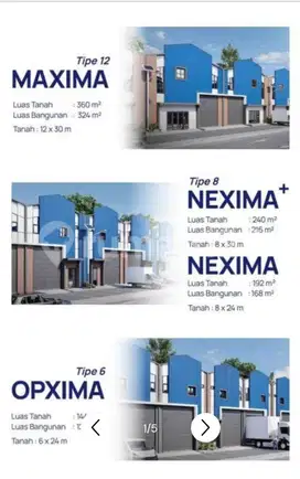 Gudang Luxima 4 In 1 Laksana Business Park Tahap 2 Tipe Opxima