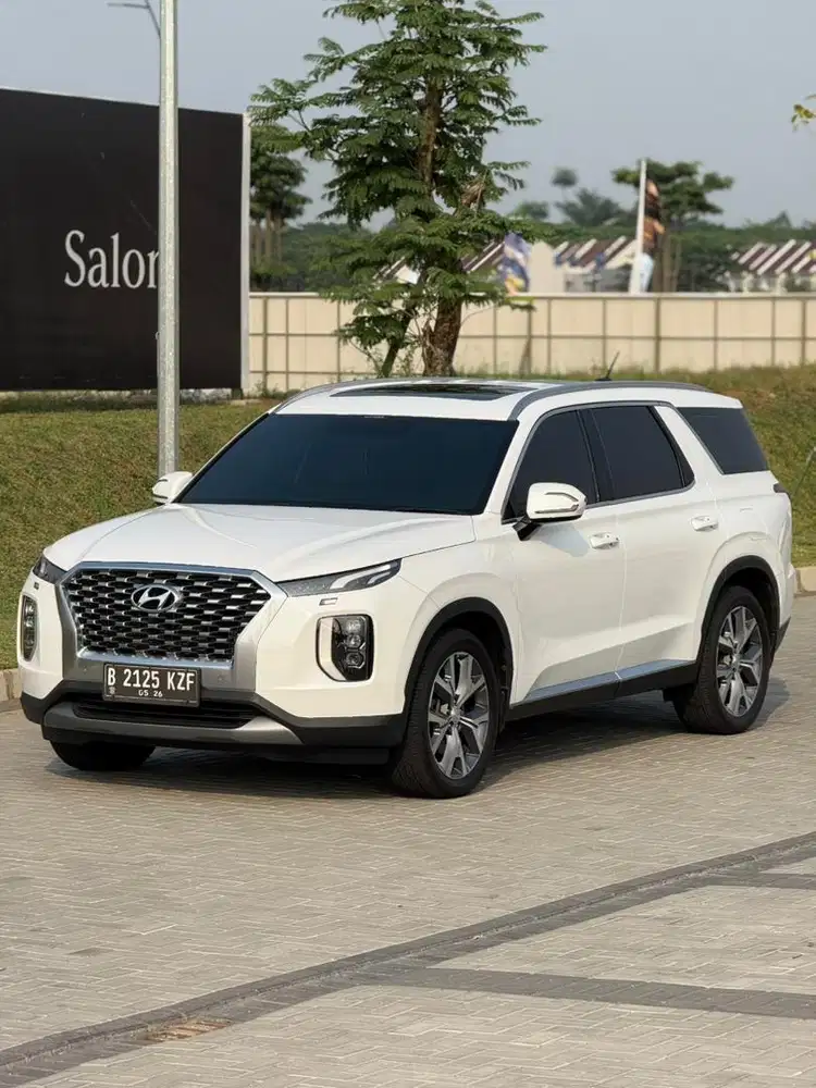 Hyundai Palisade Signature 2.2 FWD Putih NIK 2021/2022/2023