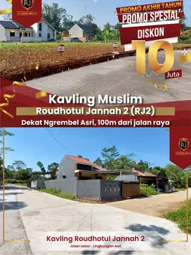KAVLING STRATEGIS ROUDHOTUL JANNAH 2 MURAH NYAMAN STRATEGIS