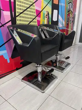 Kursi hidrolik LUVANCE bekas second murah salon barbershop pangkas ram