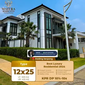 Rumah Mewah Premium Matera Residences ( 12x25 )