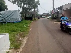 Tanah + bangunan cocok untuk usaha nempel jalan kabupaten jalur angkot