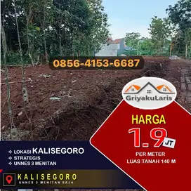 Tanah murah kalisegoro UNNES tinggal 1 unit