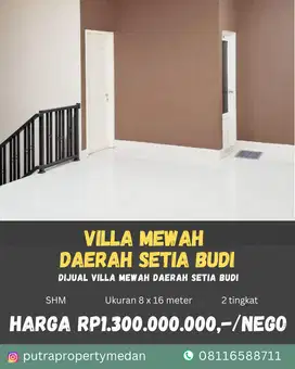 DIJUAL VILLA MEWAH DAERAH SETIA BUDI