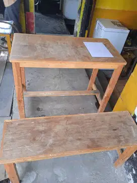 2set meja dan kursi kulineran