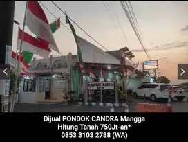 Jual Pondok Candra Mangga Hitung Tanah 750Jt-an Strategis