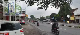 Tanah strategis pinggir jalan raya dekat kampus UMS surakarta