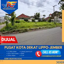 TANAH STRATEGIS PINGGIR JALAN DEPAN LIPPO MALL JEMBER