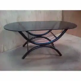 Meja Tamu Oval Ruang Tamu