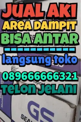 Jual aki mobil dan motor