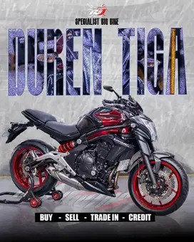 Kawasaki ER6N 2012 Km 13.000an Full Paper