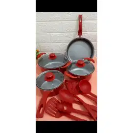 Di jual Panci set spatula teflon