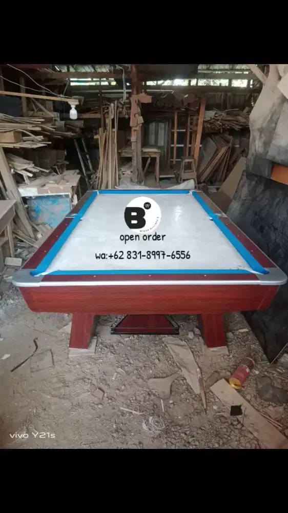 Jual meja billiard berbagai ukuran 7,8,9 feet internasional