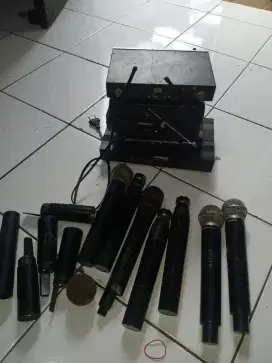 Macam2 reciver dan mic wereles berbagai merk
