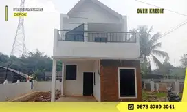 Over Kredit rmh 2lantai 69JT di Rajawali Mas Village dkt stasiun