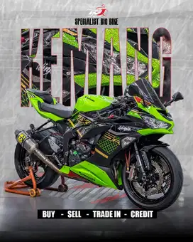 ( Full Paper )Kawasaki Zx636 Nik 2019 Hijau HoneyComb Knalpot Arrow FS