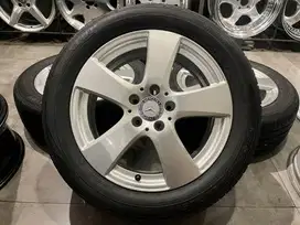 Velg OEM Mercedes Benz C Class W205, R-17, Lebar 7, Pcd 5 x 112 + Ban