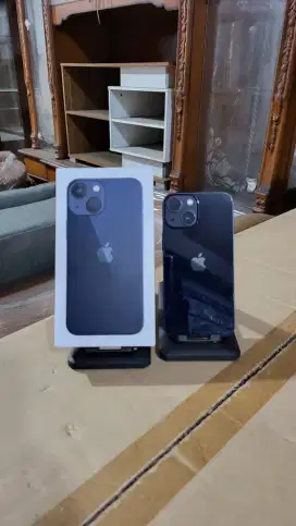 apple iphone 13 mini 128GB face id & truetone on, sinyal aman, fullset