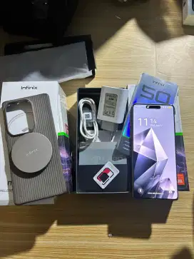 Infinix Note 50 8/256 Titanium Fullset Garansi