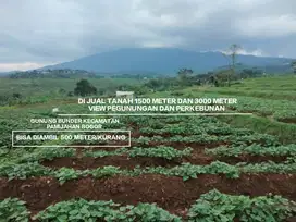 DIJUAL MURAH TANAH VIEW GUNUNG DAN PERKEBUNAN DENGAN UDARA YG SEJUK
