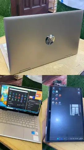Laptop HP X360 Touchscreen Convertible 2 ini 1, bisa mode tablet.