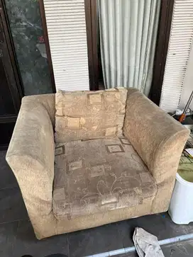 Sofa Single bekas (free bantal) masih bagus