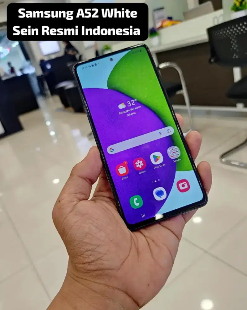 Samsung A52 8/128 White SEIN Resmi Indonesia