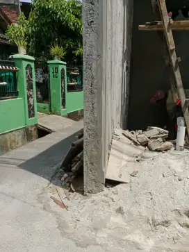 Rumah murah strategis bangunan baru siap huni