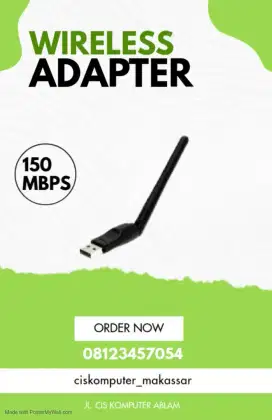 jual wirelesss adapter