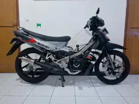 Suzuki satria RU 2002 hitam silver