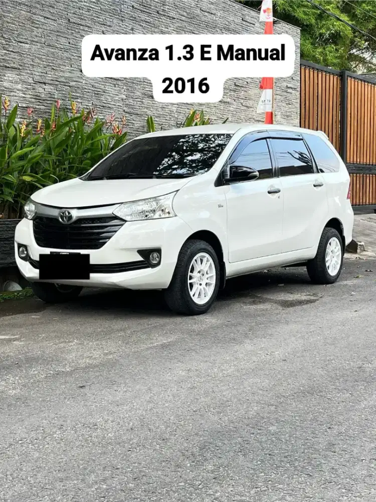 [Dp 17jt] Toyota Avanza 1.3 E Bensin MT 2016 ( Upgrade G )
