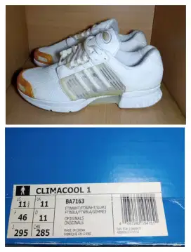 adidas Clima Cool 1 White Size 46

With Box Kondisi BNWT