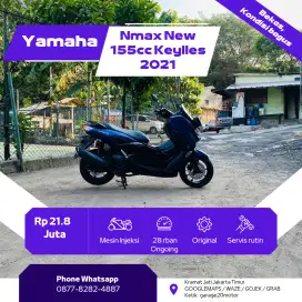 Yamaha All New Nmax 155cc Keylles Fi Blurcore Non Abs Tahun 2021