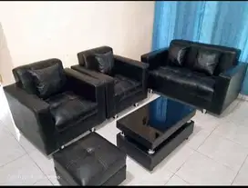 Promo sale set sofa kulit termurah terlaris
