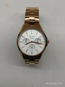 Jam Tangan Alexandre Christie Wanita 2890BF Second Ori Mulus Murah