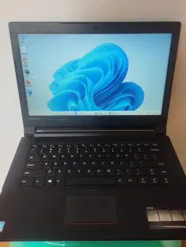 Laptop Lenovo V110 SSD 128 GB HDD 320 GB Normal Siap Pakai