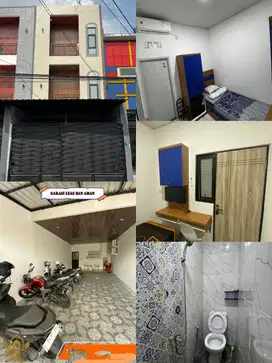 Jual Kost Campur Full HUNI Bangunan Baru Dekat UNESA Ketintang
