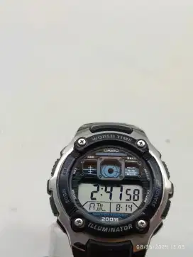 Jam Tangan Pria Casio General Casio AE 2000W AE-2000W Second Murah Ori