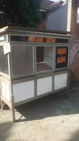 Jual gerobak gado gado