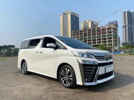 Toyota Vellfire 2021/2022 G 2.5 Bensin Putih alphard Mpv ZG Facelift