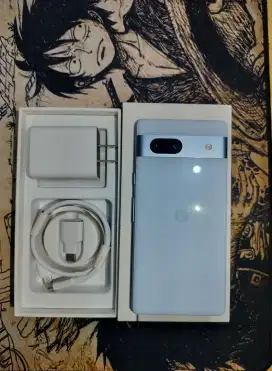 Google Pixel 7a Sea Blue fullset