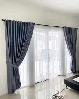 Jasa Gorden Blackout Pasang Skat Klinik Hordeng Gordyn Vitrase