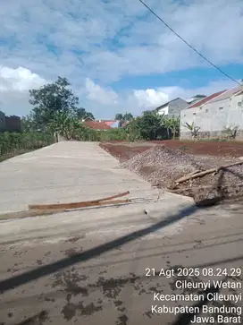 Tanah kavling murah secileunyi kulon
