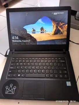 Lenovo ideapad 110-14ISK core i3 6006U RAM 4GB second
