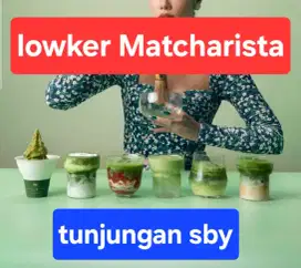 Lowker Wanita untuk Toko jual minuman.tunjungan sby.lowker barista