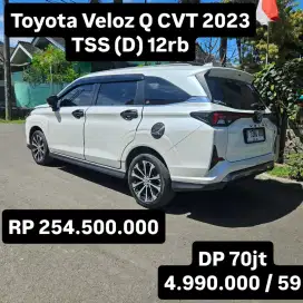 Antik KM 12rb.. Toyota Veloz Q CVT TSS 2023 (D)