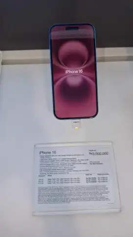 IPHONE 16 BASIC CUMA 13 JT AN LOH KAPAN LAGI GAS KE ERAFONE