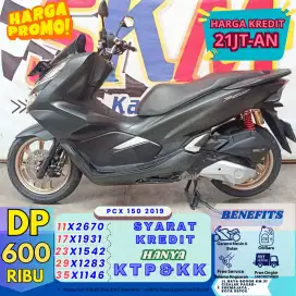 DP 600rb kredit PCX 150 2019 km low